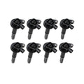 Ignition Coils- SuperCoil Series 2011-2016 Ford 5.0L Coyote, Black, 8-Pack