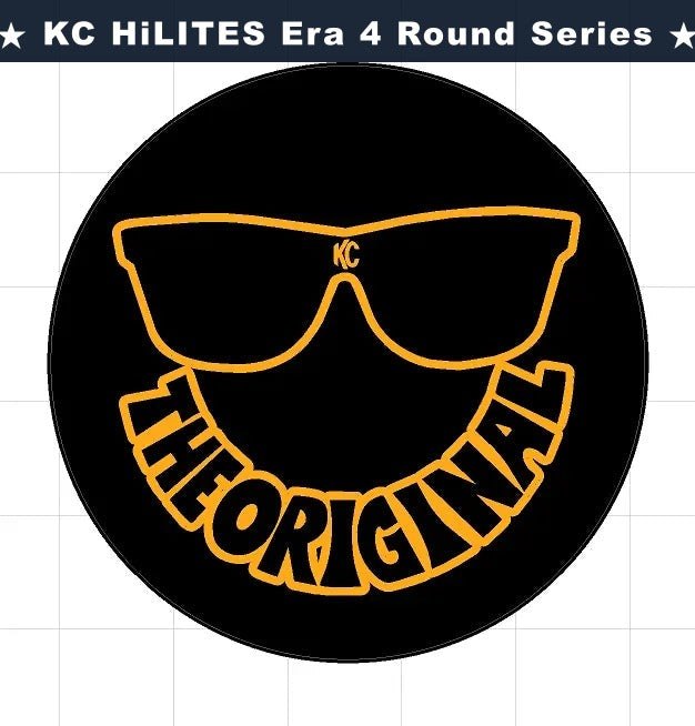 KC HiLITES Era 4 ROUND Series Light Cover Overlays - Universal