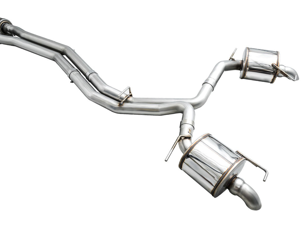 AWE Touring Edition Exhaust for Audi C8 A6/A7 - Turndowns