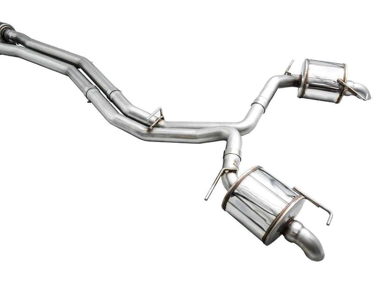 AWE Touring Edition Exhaust for Audi C8 A6/A7 - Turndowns