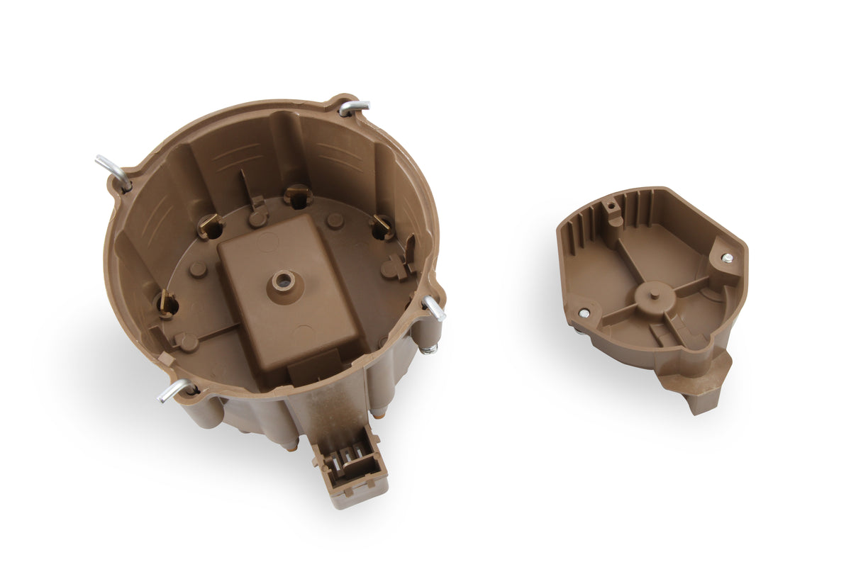 Distributor Cap & Rotor Kit - HEI Style - Tan - 1972-1986 Various GM - Clamp Down Cap