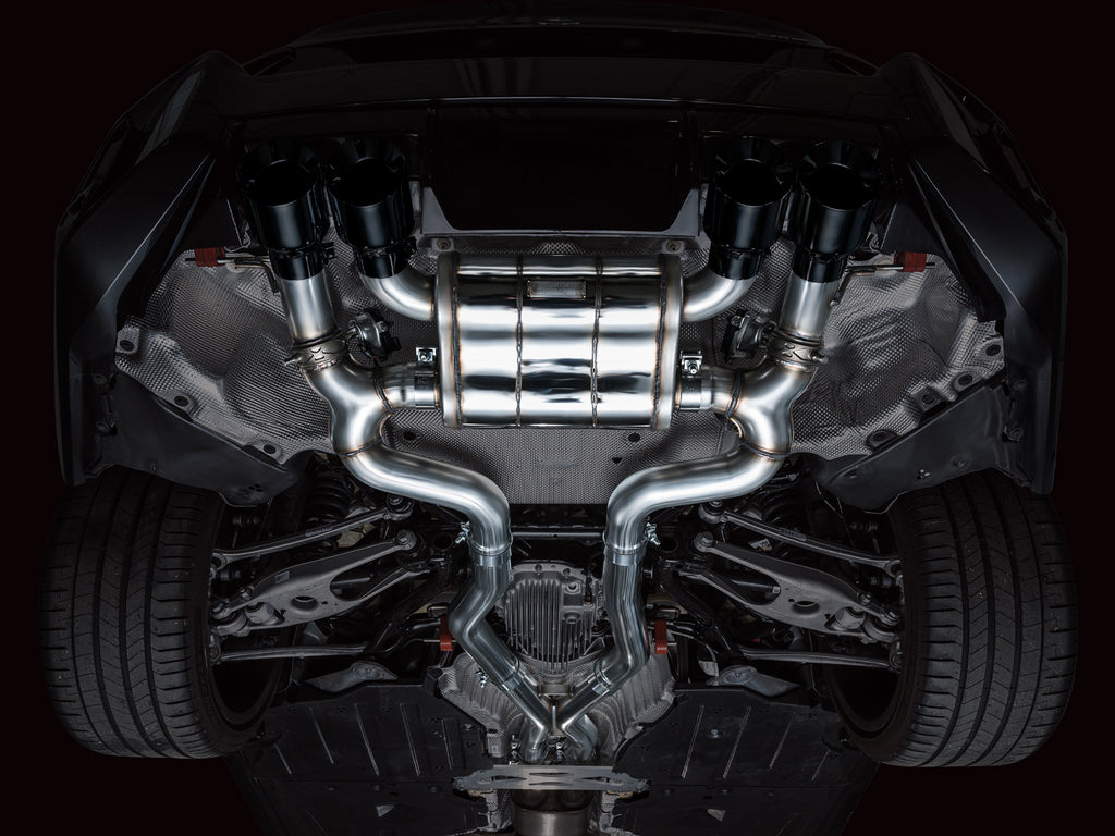 AWE SwitchPath™ Exhaust for BMW G87 M2 - 4.5" Diamond Black Tips