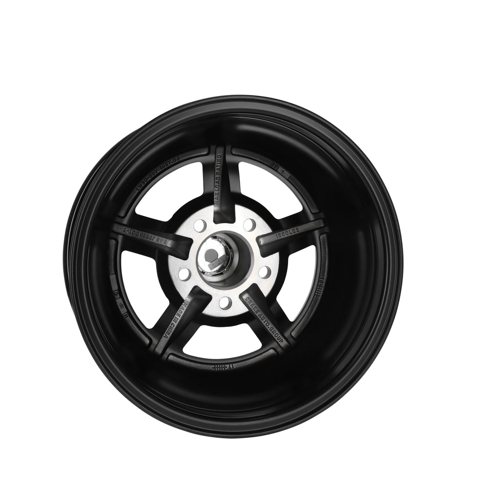 15 x 7 | 5x4.5" / 5x114.3 | 4.25" BS | 7 MM Offset; Verify all wheel fitment specs to your specific application before ordering.