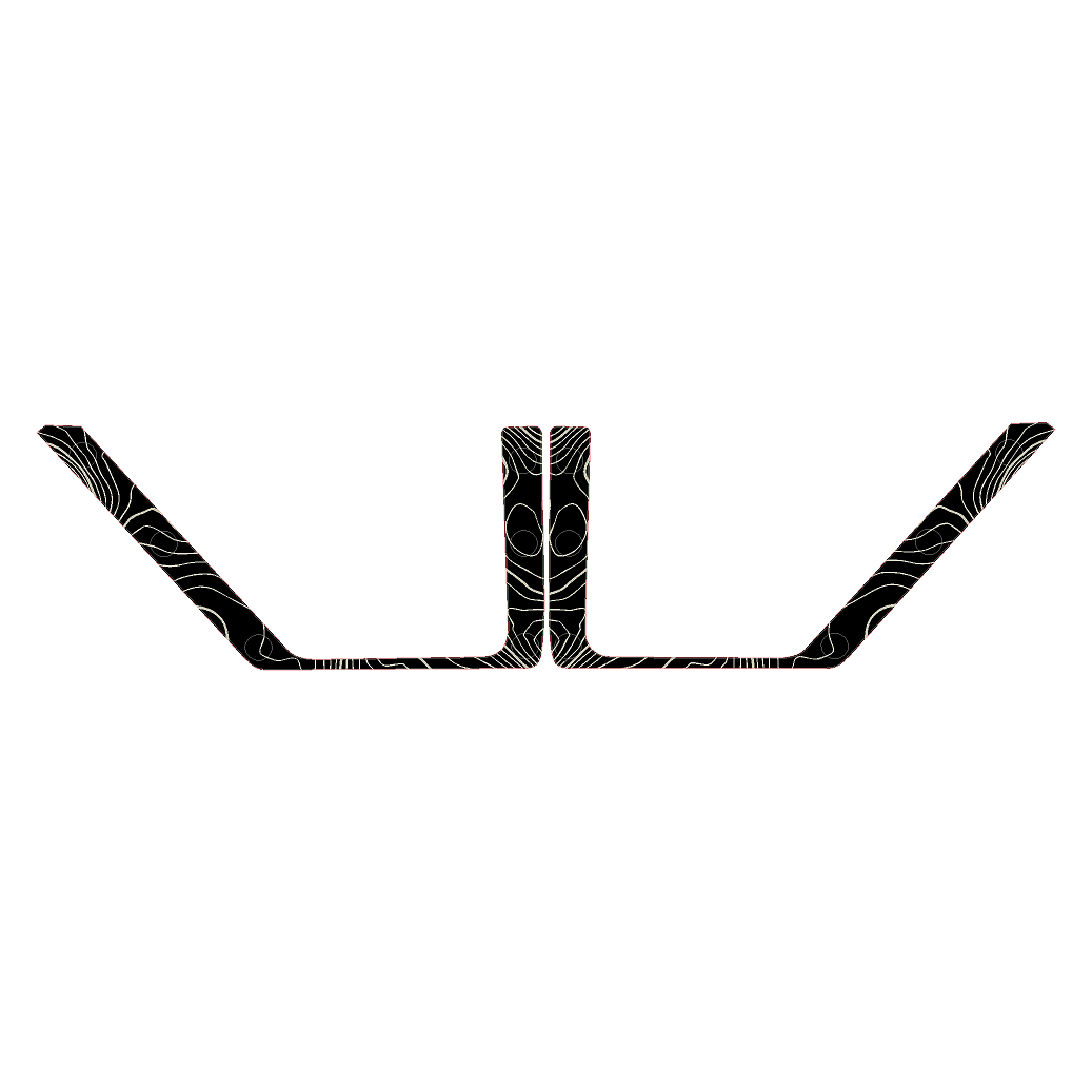 Topo Front Door Net Trim Overlay Kit (Printed Series) - 2021+ Bronco