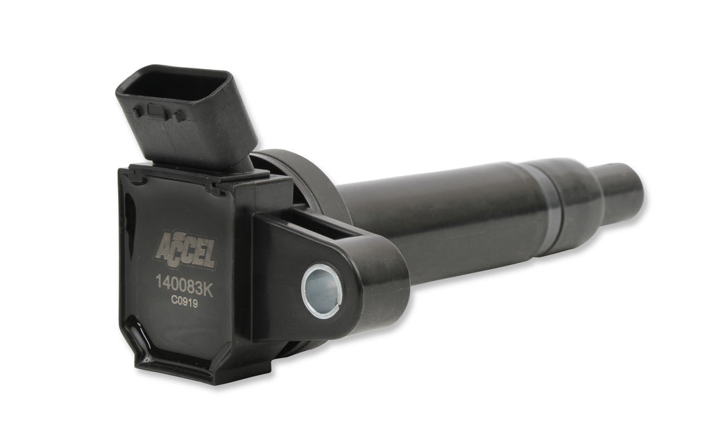 Ignition Coils - 1998-2010 Toyota, 4.7L/Lexus 4.3L, V8 Engines, 8-Pack, Black - Fits 1998-2010 Toyota,Lexus 4.3L/4.7L, V8 Engines, 8-Pack, Black