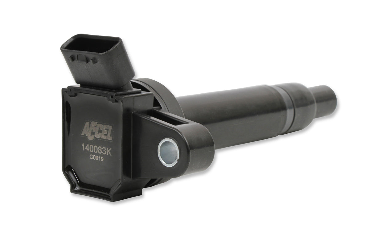 Ignition Coils - 1998-2010 Toyota, 4.7L/Lexus 4.3L, V8 Engines, 8-Pack, Black - Fits 1998-2010 Toyota,Lexus 4.3L/4.7L, V8 Engines, 8-Pack, Black