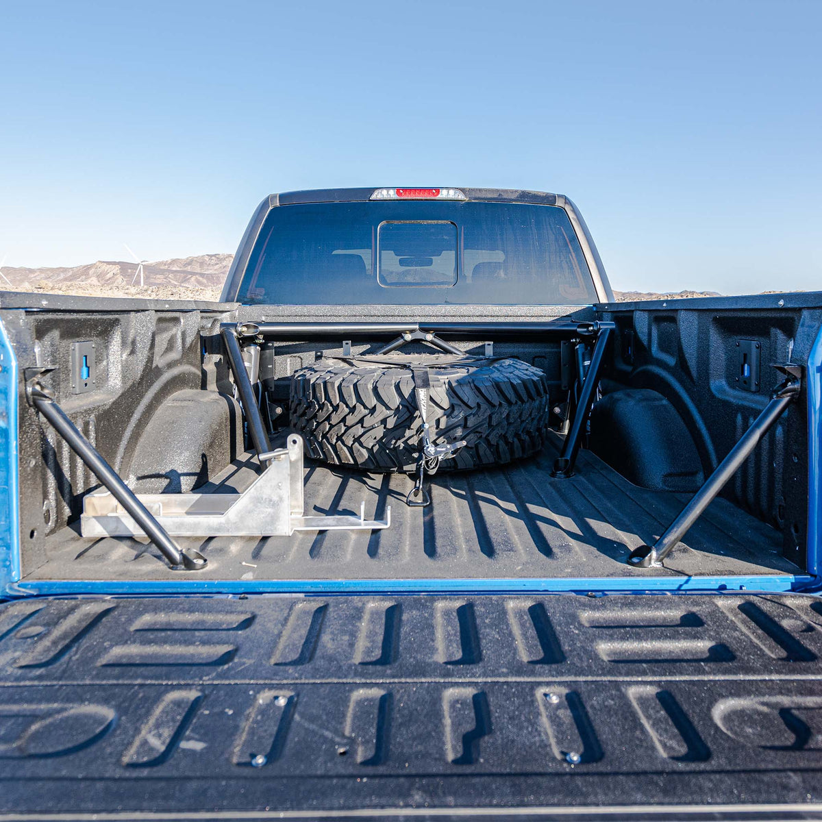Bed Supports with Whip Mounts
