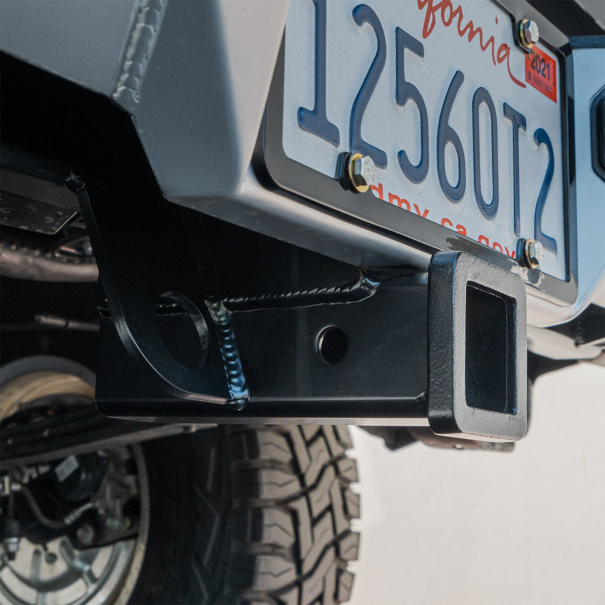 Hitch Receiver for Plate Bumper