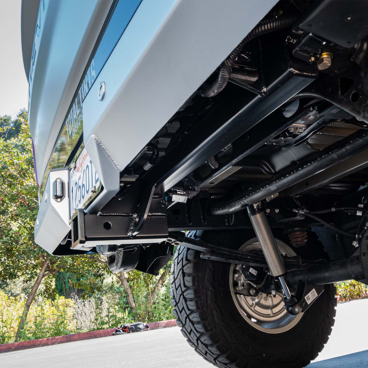 Hitch Receiver for Plate Bumper