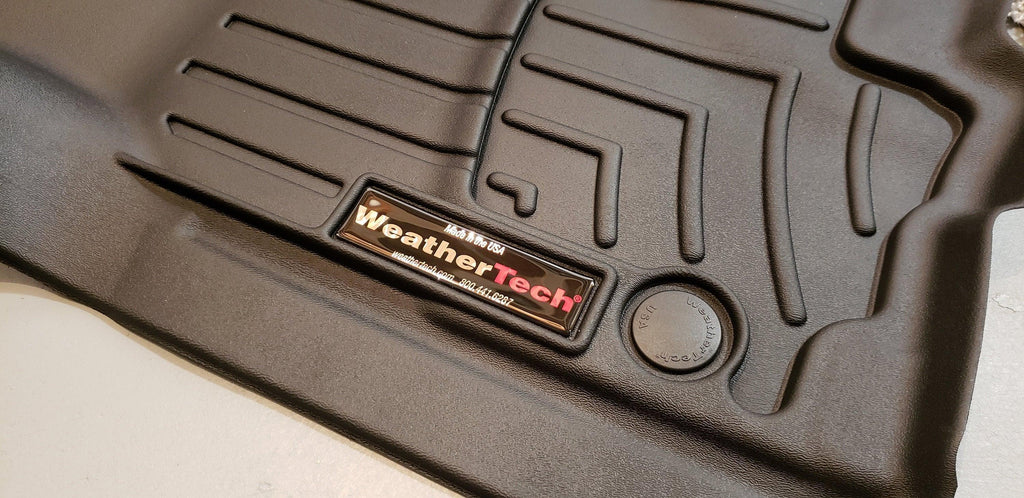 Domed Infiniti Emblem Inserts for Weathertech Floor Mats (Pair)