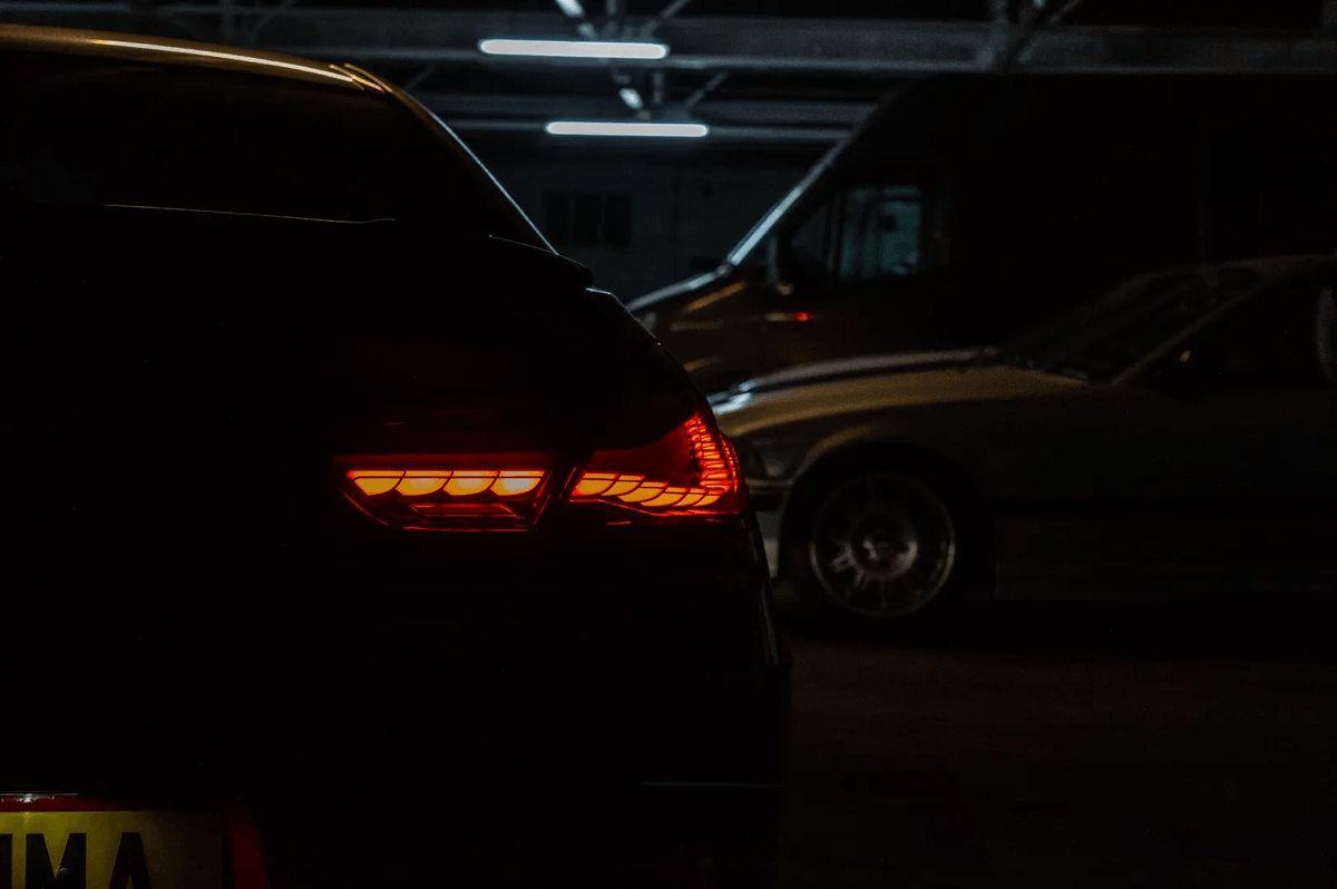 BMW 6 Series F12 F13 F06 Smoke and Red GTS OLED Style Taillights (2011-2018)