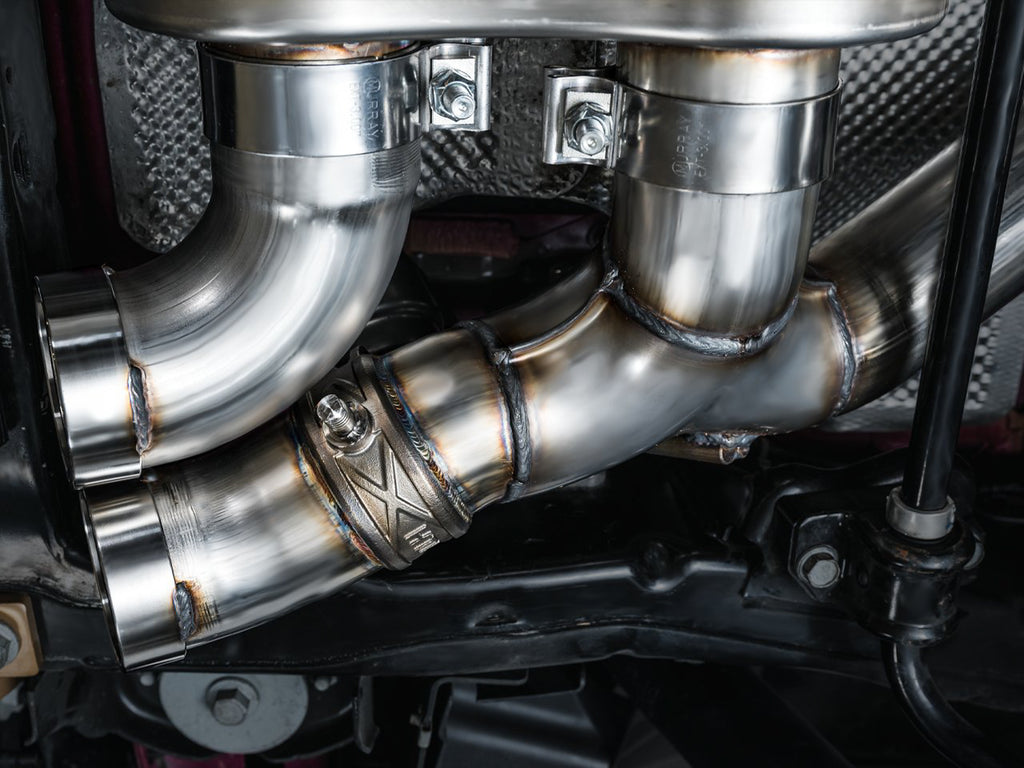 AWE SwitchPath Exhaust for Wrangler 392 - Quad BashGuards