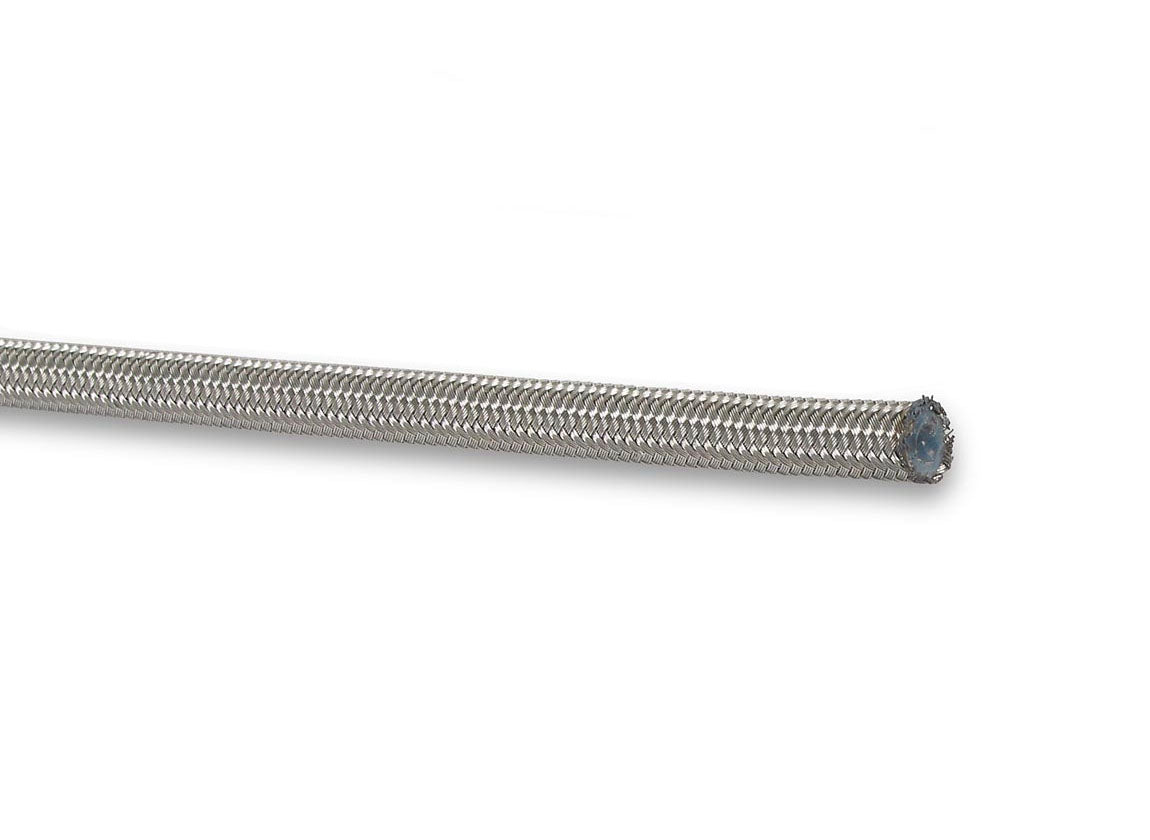 Lightweight Stainless Steel Outer Braid Over PTFE Liner, High Pressure Hose, Easy to Cut and Assemble. Accepts Speed-Seal Hose Ends Only