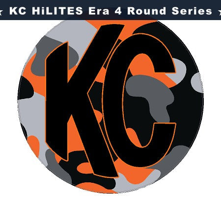 KC HiLITES Era 4 ROUND Series Light Cover Overlays - Universal