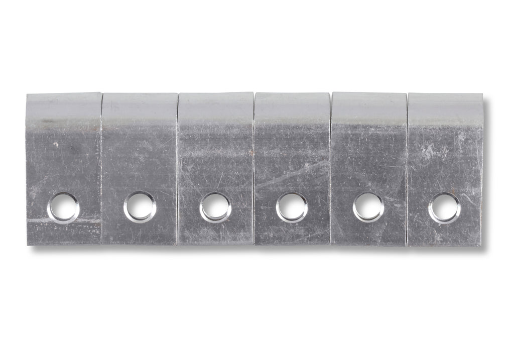 Line Clamp, 3/16", Package Of 6, Polished