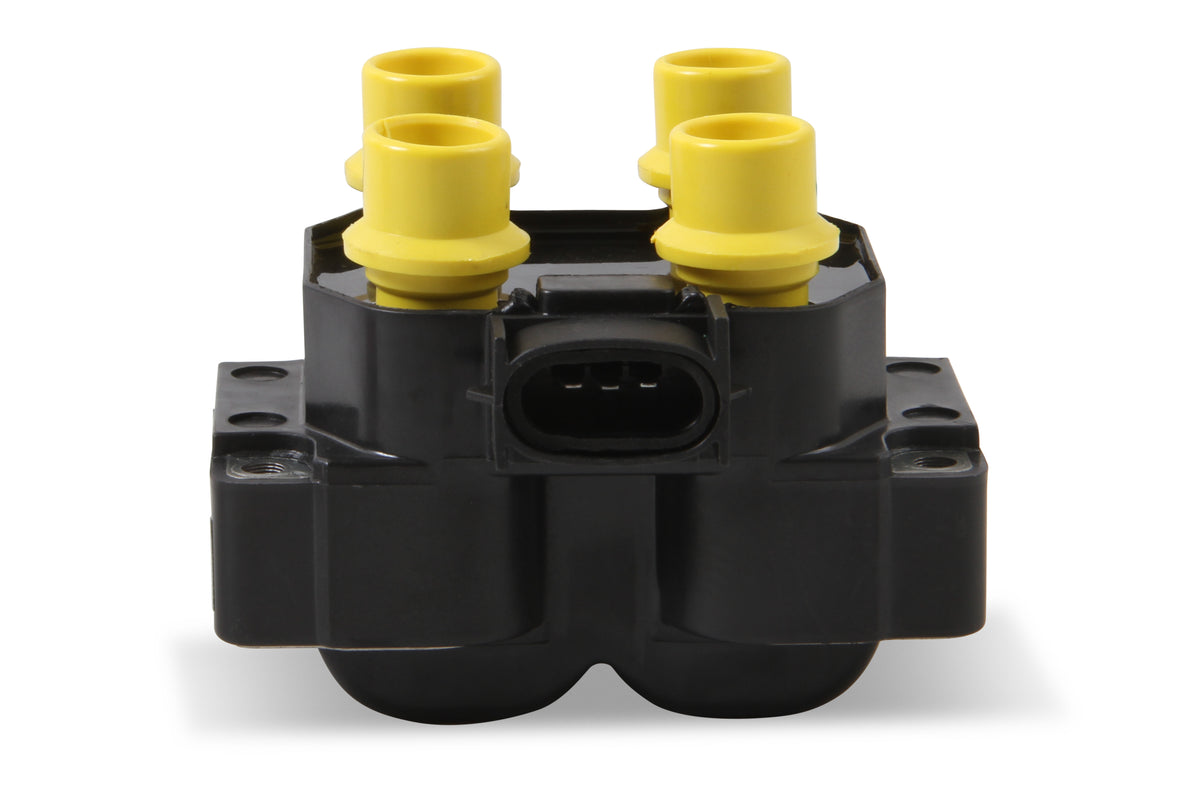 Ignition Coil - SuperCoil - Ford 4-Tower EDIS with horizontal plug - SuperCoil 4-tower EDIS ignition coil for Ford 1988-2003 has a maximum output of 42,000.