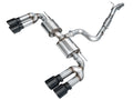 AWE Touring Edition Exhaust for Audi 8Y S3 - 4.5" Diamond Black Tips