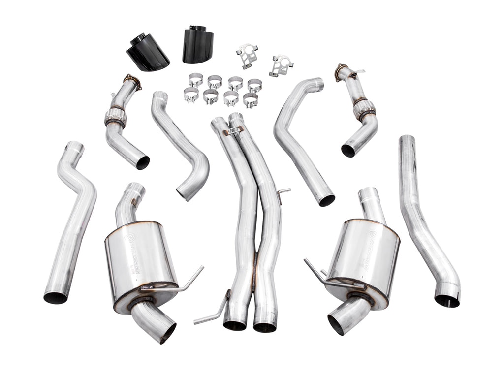 AWE Touring Edition Exhaust for Audi B9.5 RS 5 Coupe - Diamond Black RS-style Tips