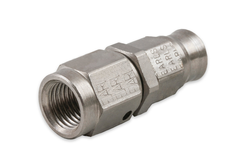 Speed-Seal Hose End Hose Size -3 Nut Size 3 Material Steel Straight
