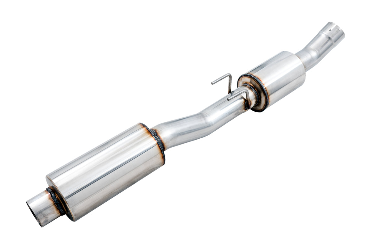 AWE Touring Edition Exhaust for FK8 Civic Type R (includes Front Pipe and DualPhase Mid Pipe) - Triple Diamond Black Tips