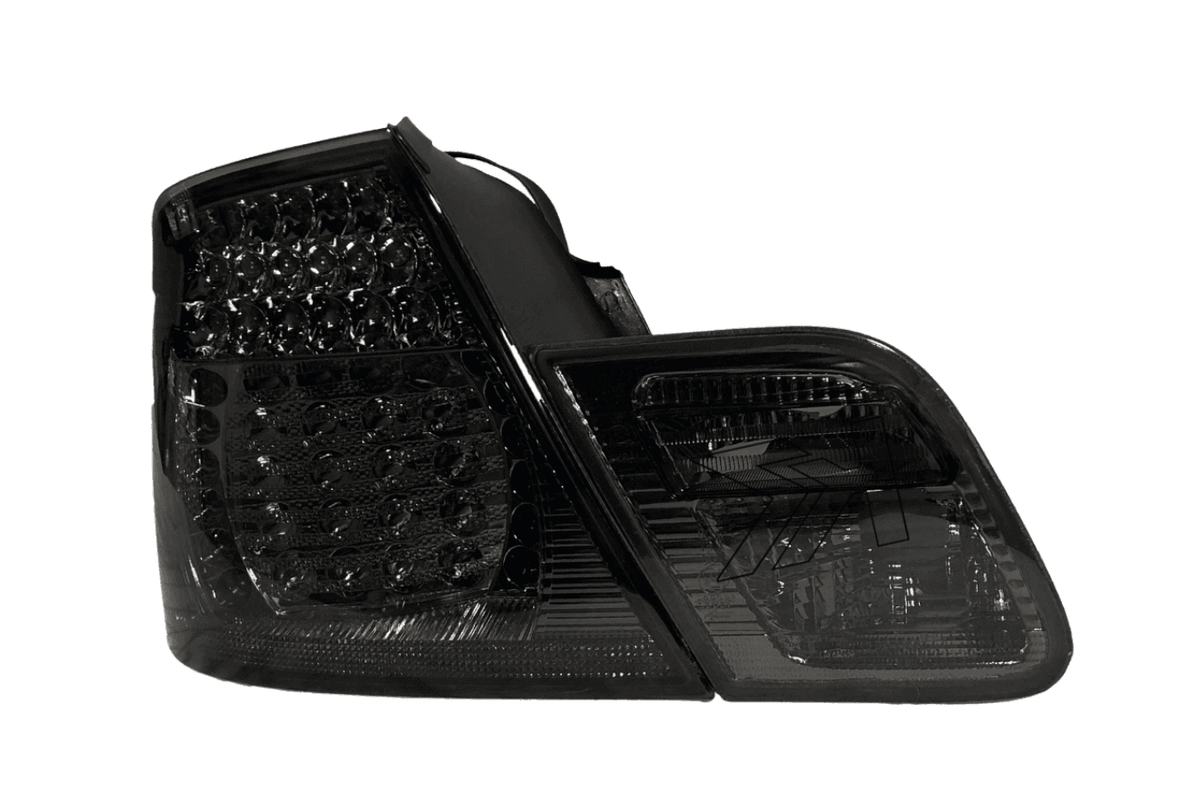 E46 Convertible Clear/Smoked LED Tail Lights (1999-2003)