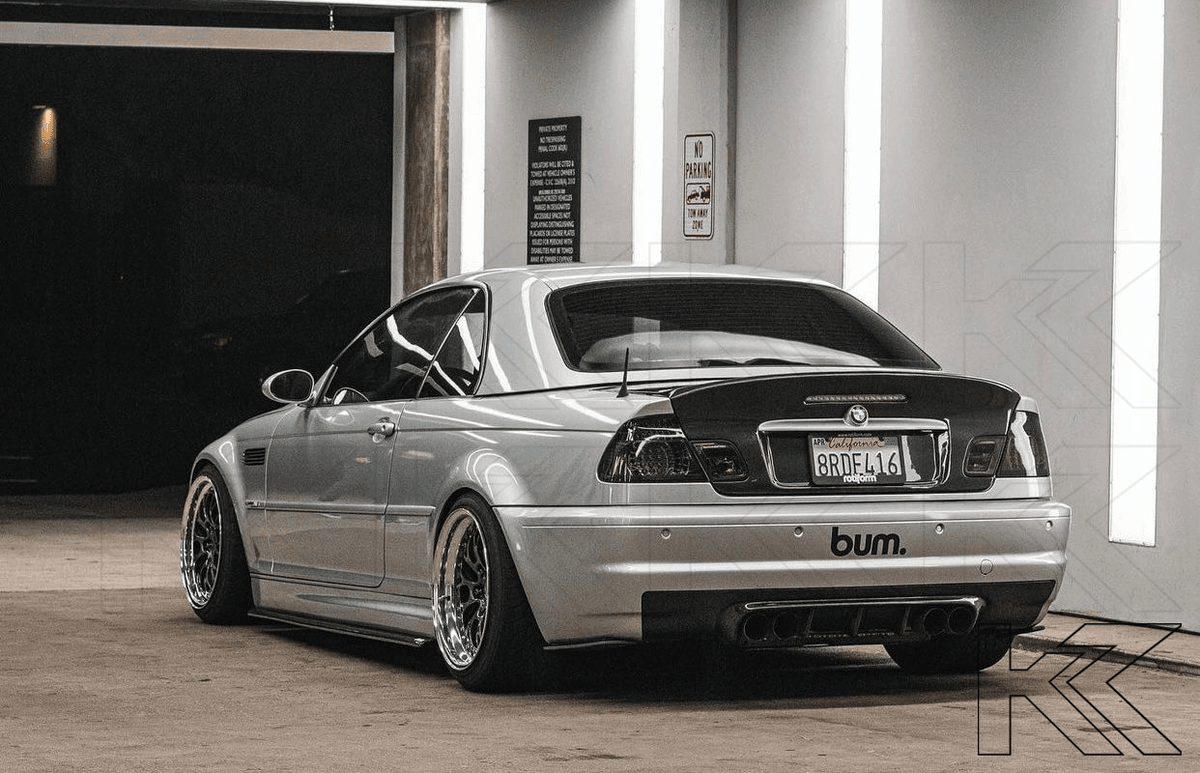 E46 Convertible Clear/Smoked LED Tail Lights (1999-2003)