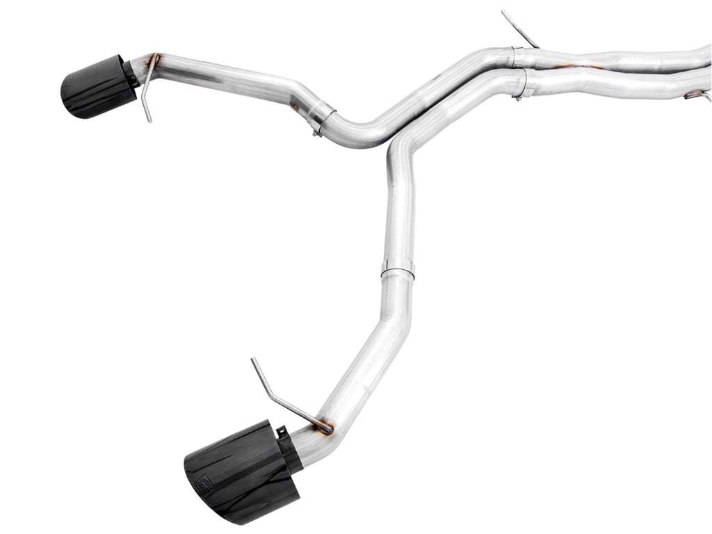 AWE Track Edition Exhaust for Audi B9 RS 5 Sportback - Diamond Black RS-style Tips