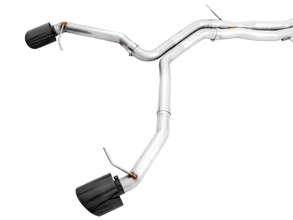 AWE Track Edition Exhaust for Audi B9 RS 5 Sportback - Diamond Black RS-style Tips
