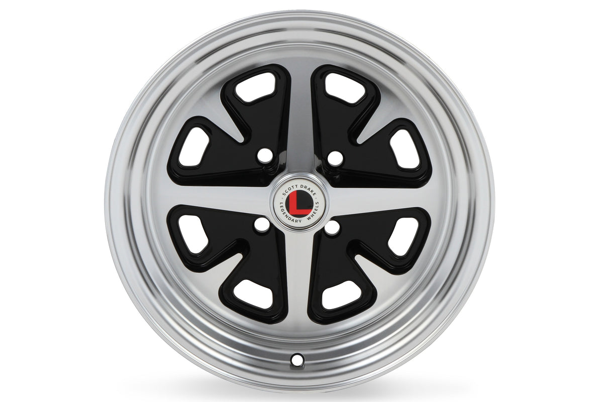 15 x 6 | 4x4.25" / 4x108 | 3.75" BS | 5 MM Offset; Verify all wheel fitment specs to your specific application before ordering.