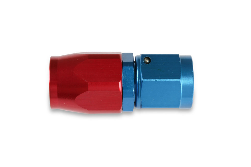 Earls Straight Swivel-Seal® Hose End AN -16 - Red/Blue