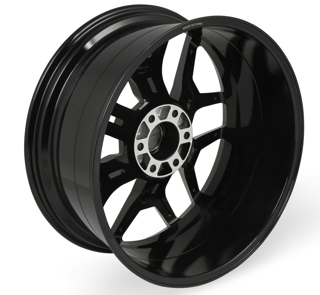 20 x 9 | 6x5.31" / 6x135 | 5.44" BS | 12 MM Offset; Verify all wheel fitment specs to your specific application before ordering.