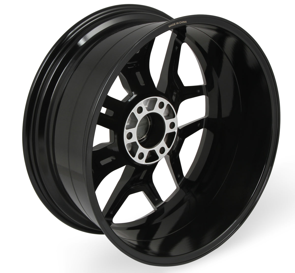 20 x 9 | 6x5.31" / 6x135 | 5.44" BS | 12 MM Offset; Verify all wheel fitment specs to your specific application before ordering.