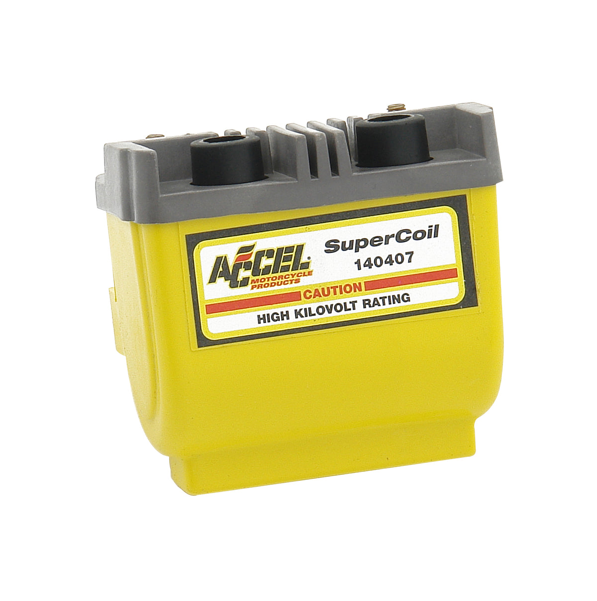 Super Coil-Electronic - Ignition Coil, Dual Fire, 2.3 Ohms Resistance, Electronic, Yellow, Each