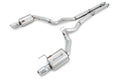 AWE Touring Edition Cat-back Exhaust for S550 Mustang GT - Dual Tip - Chrome Silver Tips