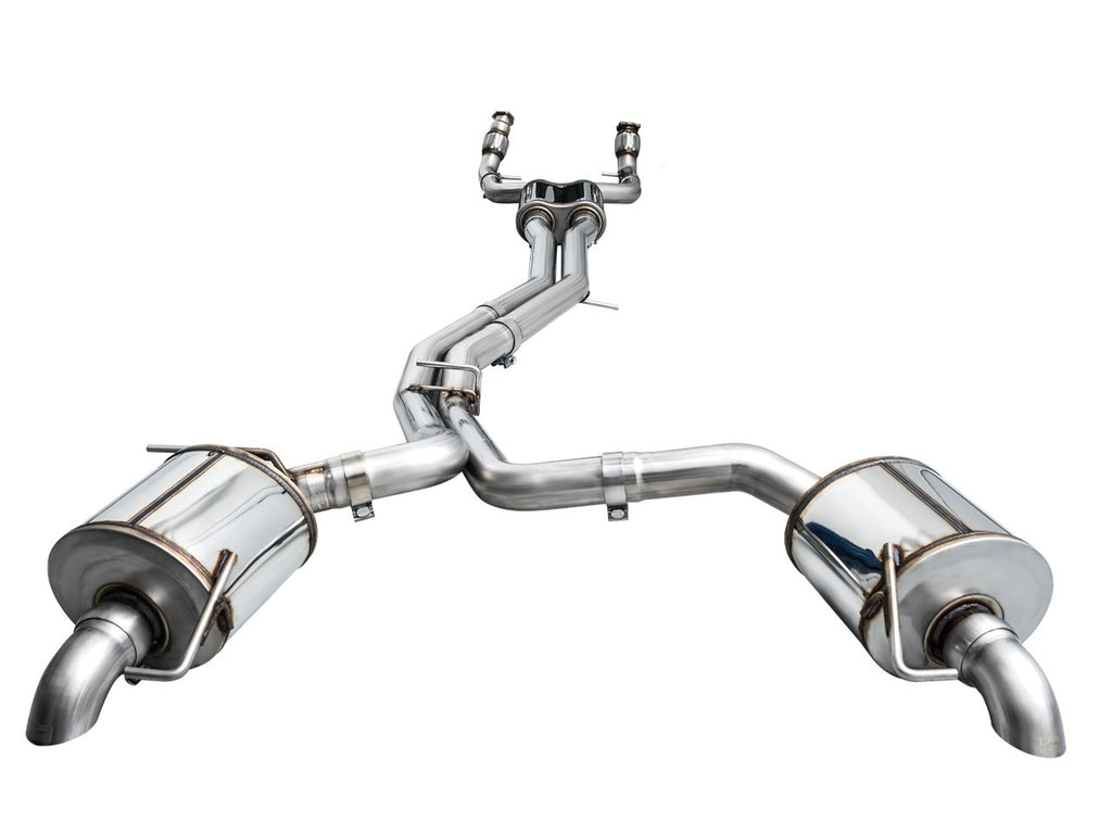 AWE Touring Edition Exhaust for Audi C8 A6/A7 - Turndowns