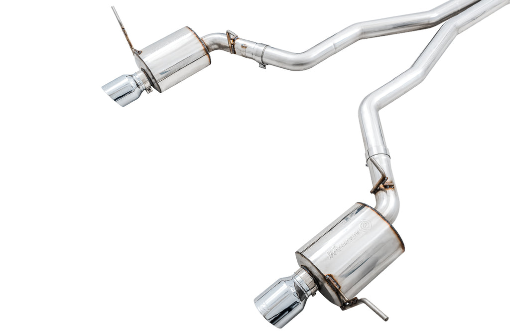 AWE Touring Edition Exhaust for Jeep Grand Cherokee SRT - Chrome Silver Tips