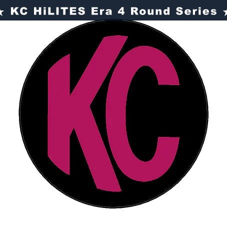 KC HiLITES Era 4 ROUND Series Light Cover Overlays - Universal