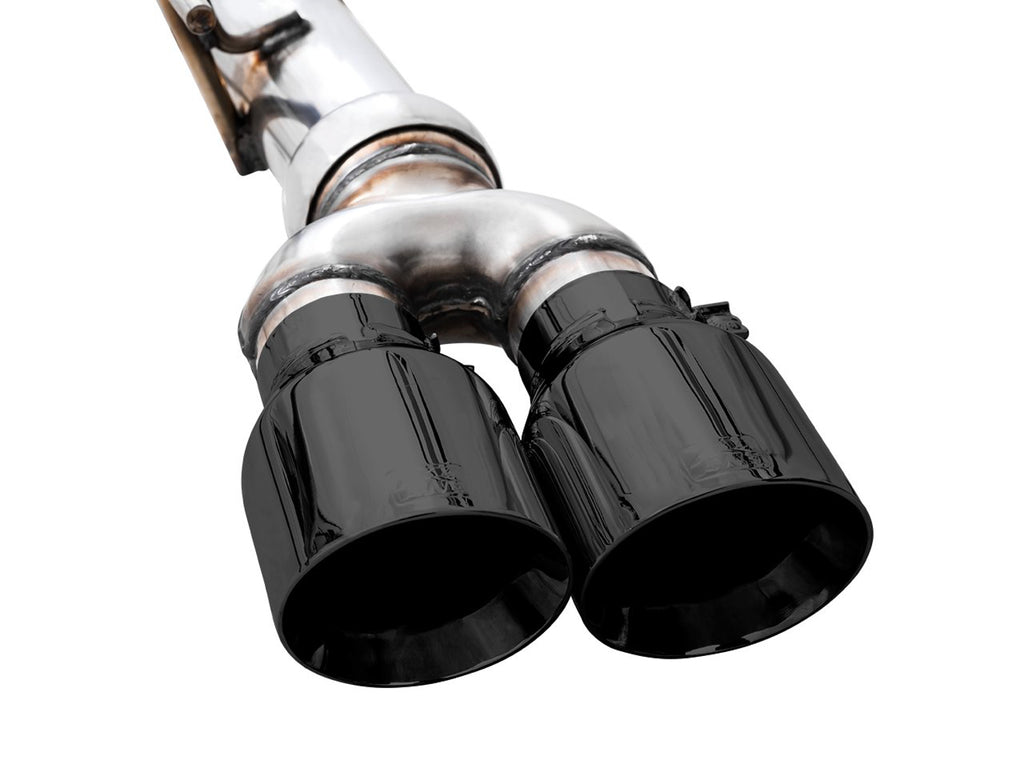 AWE 0FG Catback Exhaust for Silverado ZR2/Sierra AT4X - 4" Diamond Black Tips