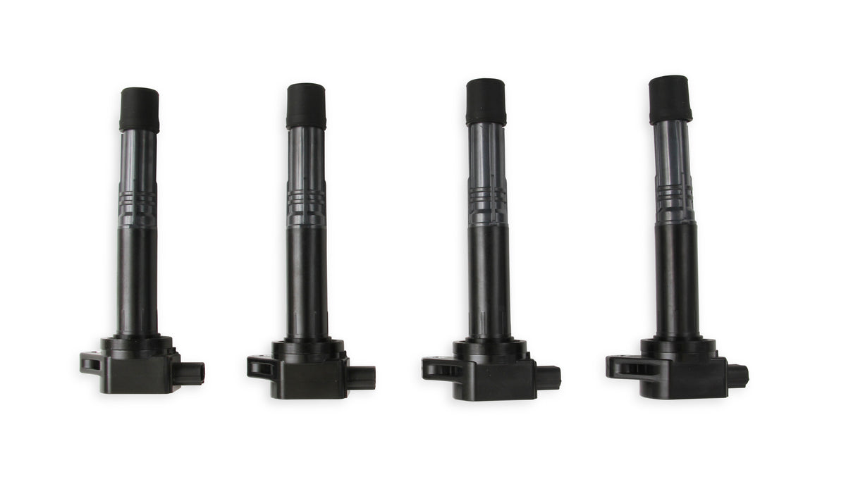 Ignition Coil - 2008-2015 Honda and Acura 2.4L, 4-cylinder, Black, 4-Pack - Fits 2008 - 2015 Honda Civic, Crosstour, CR-V, Accord and Acura ILX with 2.4L, 4-cylinder engines.
