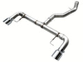 AWE Track Edition Axleback Exhaust for BMW G2X 330i/430i - 4.5” Chrome Silver Tips