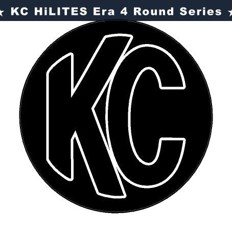 KC HiLITES Era 4 ROUND Series Light Cover Overlays - Universal