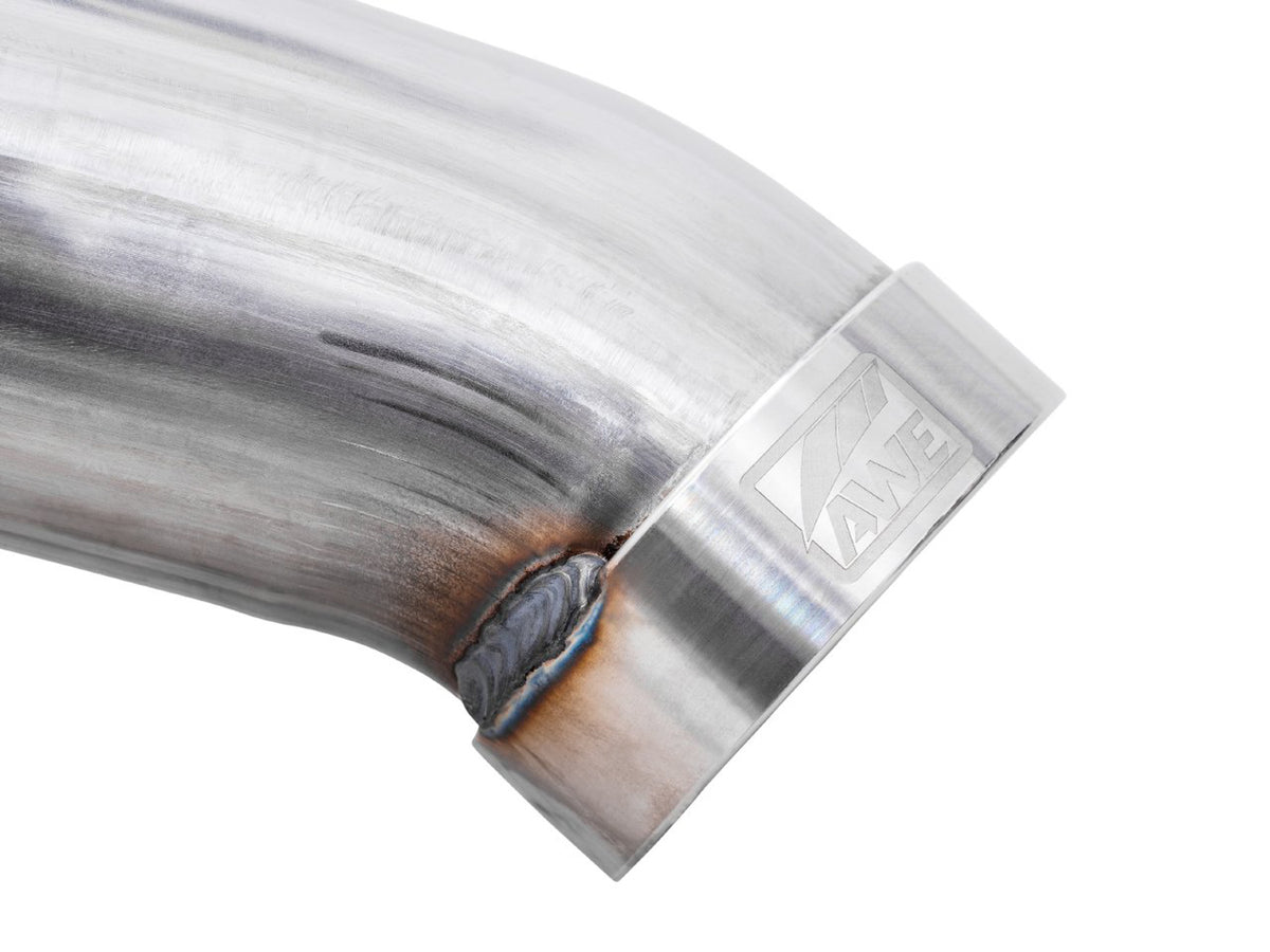 AWE 0FG Catback Exhaust for Silverado ZR2/Sierra AT4X - Dual Bashguard