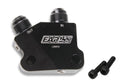Earls LS Side Mount Oil Cooler Adapter, 10 AN Male, (2) 1/8" NPT Ports