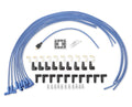Spark Plug Wire Set- 8mm - Blue Wire with Blue 90 Deg Boots - 4041B, Spark Plug Wires, Super Stock, Spiral Core, 8mm, Blue, Set