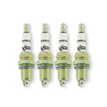 HP Copper Spark Plug - 14mm Thread, .750 in Reach - Gasket (flat) Seat - ISO Standard - 4 Pack
