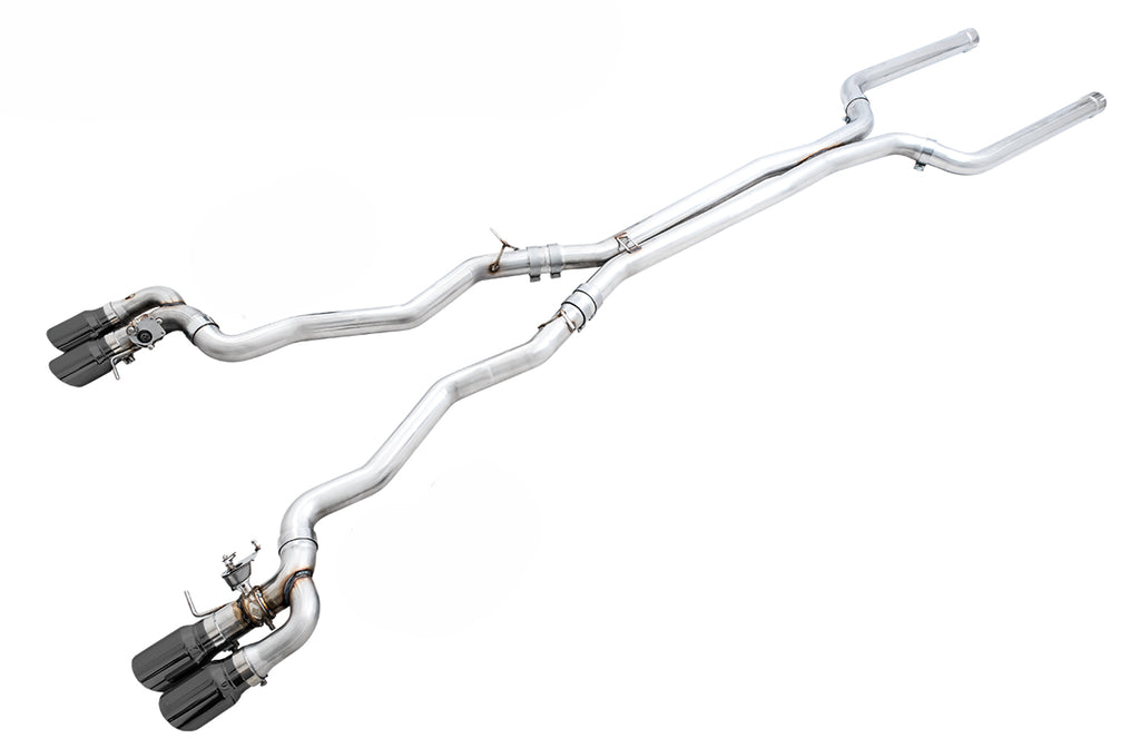 AWE SwitchPath™ Catback Exhaust for BMW F90 M5 - 4" Diamond Black Tips