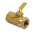 3/8" NPT Brass Shut-Off Valve