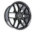 22 x 9.5 | 6x5.31" / 6x135 | 5.7" BS | 12 MM Offset; Verify all wheel fitment specs to your specific application before ordering.