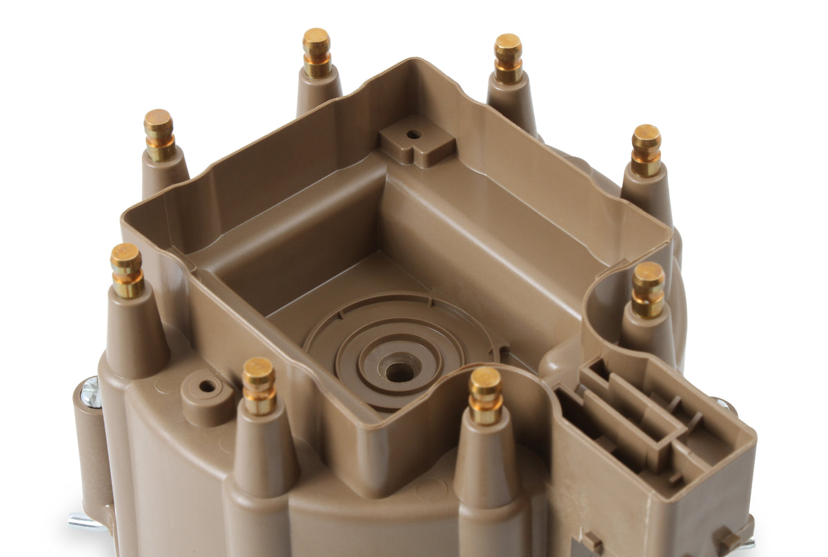 Distributor Cap & Rotor Kit - HEI Style - Tan - 1972-1986 Various GM - Clamp Down Cap
