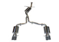 AWE Touring Edition Exhaust for B8 A5 2.0T - Quad Outlet, Chrome Silver Tips